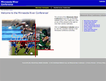 Tablet Screenshot of mnriverconference.org